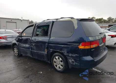 2004 Honda Odyssey Ex-L из США, поврежденный, VIN 5FNRL18054B098250